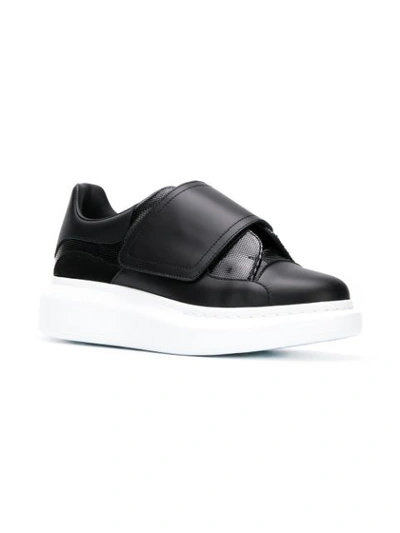 Shop Alexander Mcqueen Oversized Sole Sneakers - Black