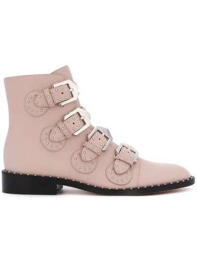Shop Givenchy Elegant Ankle Boots In Pink