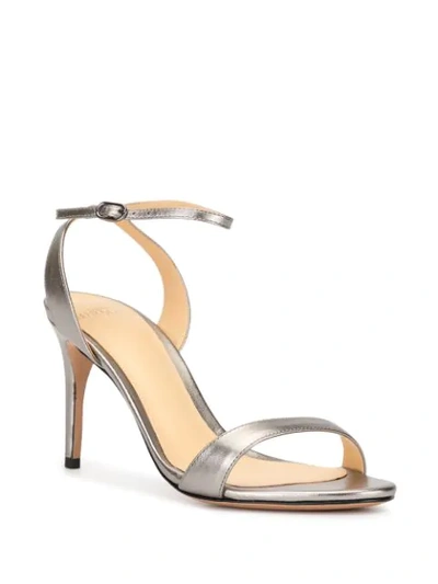 Shop Alexandre Birman Willow Sandals In Silver