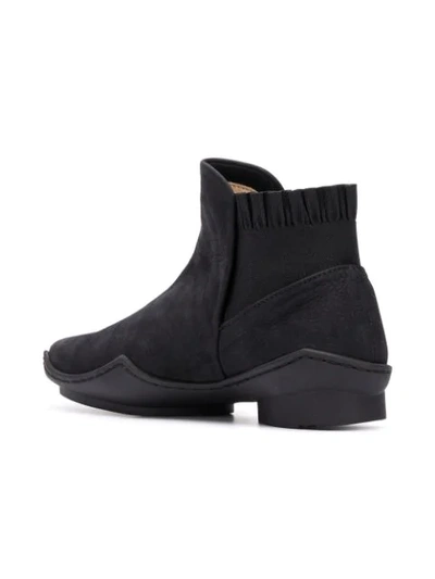 Shop Trippen Sock Chen Boots - Black