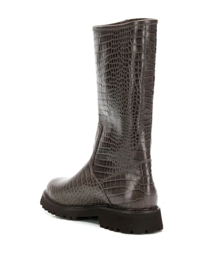 Unützer Cocco Boots In Grey