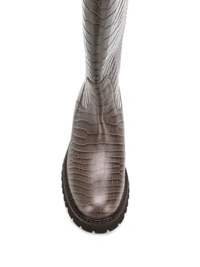 Unützer Cocco Boots In Grey