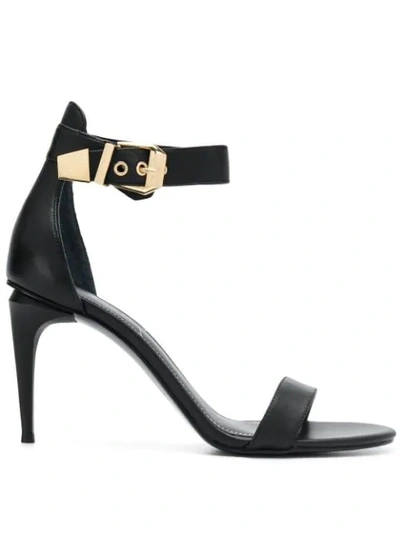 Shop Kendall + Kylie Ankle Strap Sandals In Black