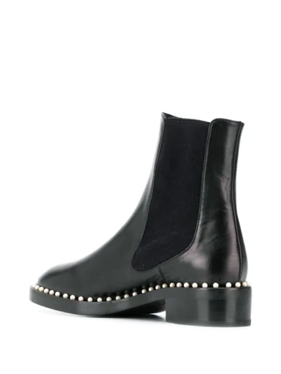 Shop Stuart Weitzman Cline Chelsea Boots In Black