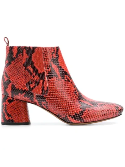 Shop Marc Jacobs Rocket Ankle Boots - Red