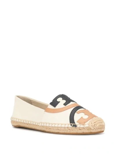 Shop Tory Burch Poppy Espadrilles In White