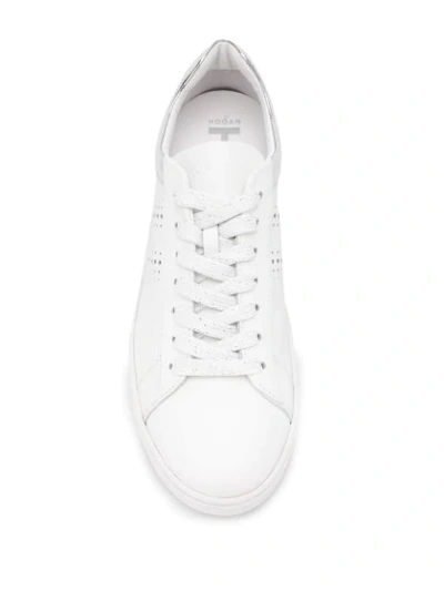 Shop Hogan H327 Sneakers In White