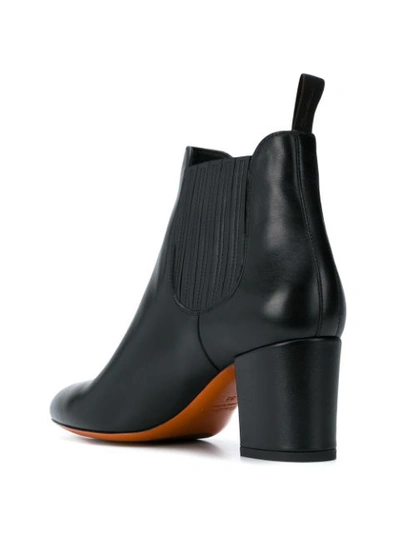 Shop Santoni Klassische Stiefeletten In Black