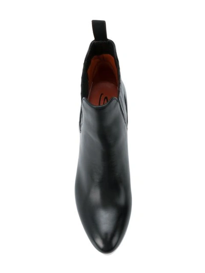 Shop Santoni Klassische Stiefeletten In Black