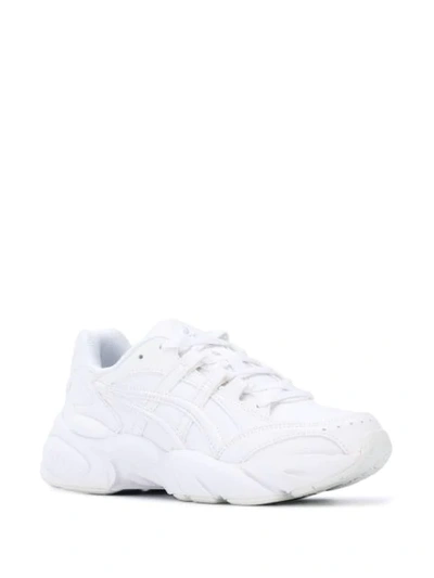 Shop Asics Chunky Low Top Sneakers In White