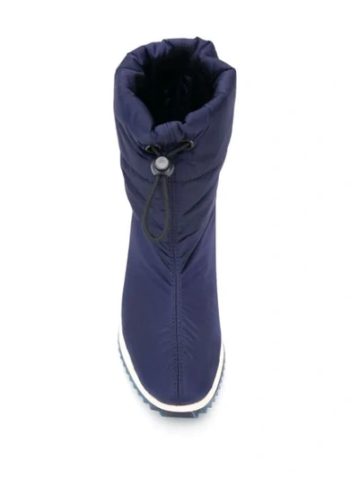 Shop Pedro Garcia Omaya Boots In Blue