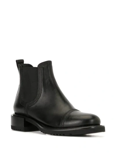 Shop Premiata Chelsea Ankle Boots In Black