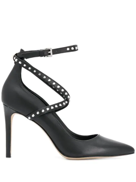 michael kors studded heels