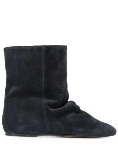 Shop Isabel Marant Pull-on Boots In Black