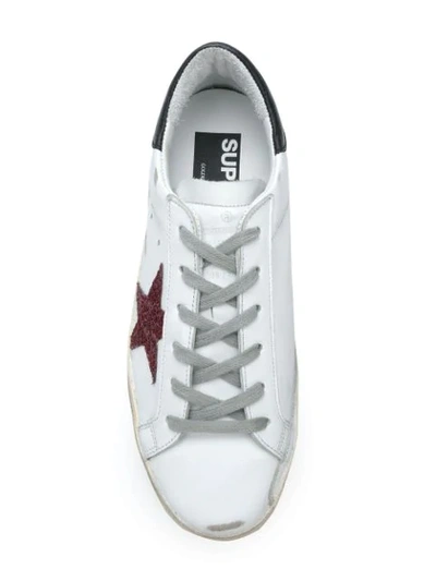 Shop Golden Goose Superstar Sneakers In White