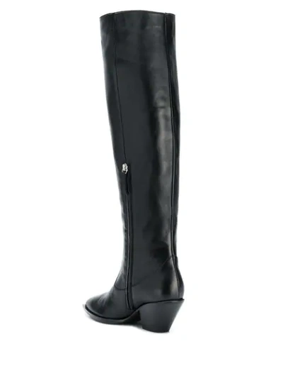 Shop Giuseppe Zanotti Knee-length Boots In Nero