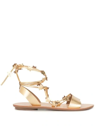 Shop Loeffler Randall Starla Sandals In Gold