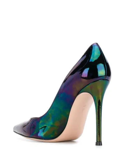 Shop Gianvito Rossi Gianvito 105 Pumps In Black