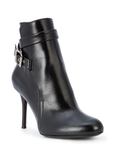 Shop Chloé Buckle Ankle Boots - Black