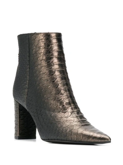 Shop Marc Ellis Pointed Ankle Boots In Black