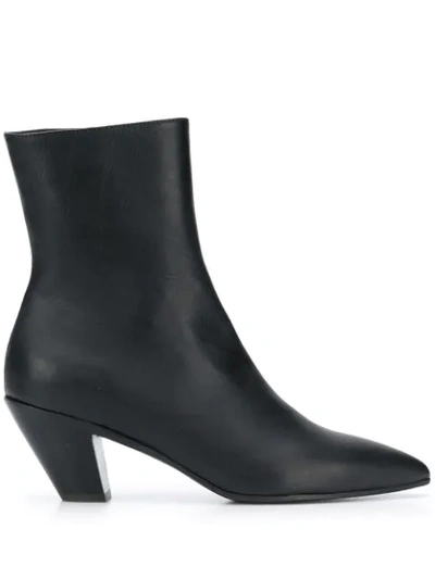 Shop A.f.vandevorst Pointed Toe Ankle Boots In Black