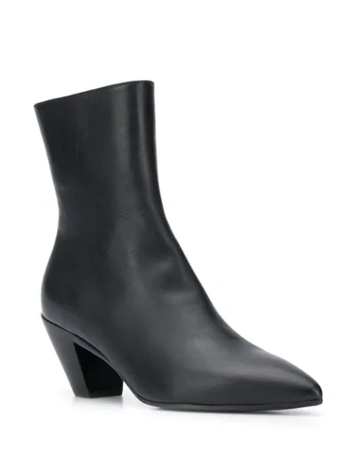 Shop A.f.vandevorst Pointed Toe Ankle Boots In Black