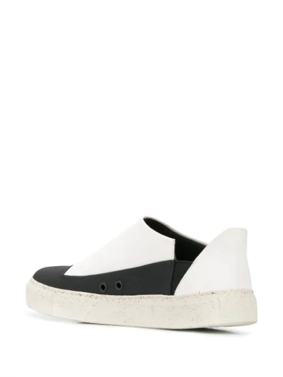 Shop Rombaut Two-tone Sneakers In Black