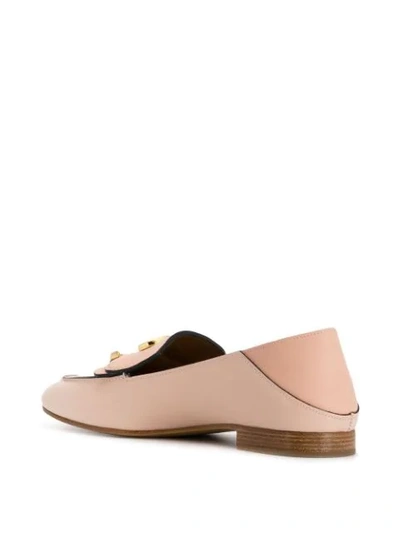 Shop Chloé Loafers In Neutrals