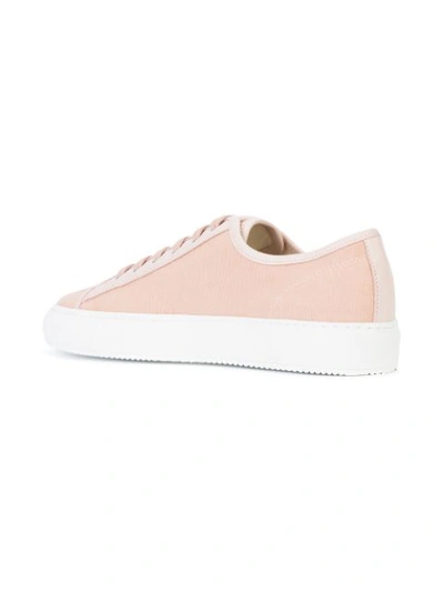 Shop Common Projects Tournament Low Sneakers In Pink