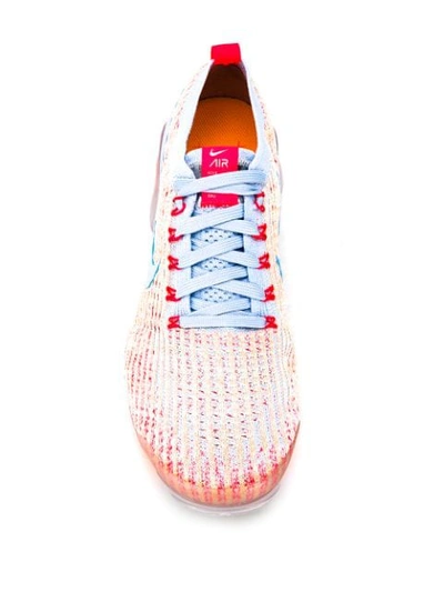 Shop Nike Air Vapormax Flyknit 3 Sneakers In Pink