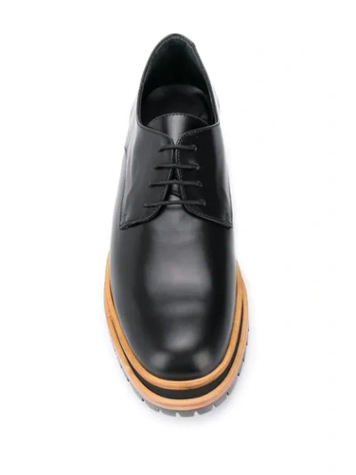 Shop Paloma Barceló Classic Lace-up Brogues In Black
