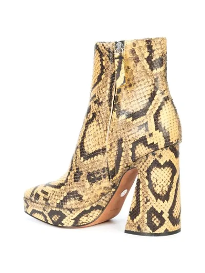 Shop Proenza Schouler Python In Yellow