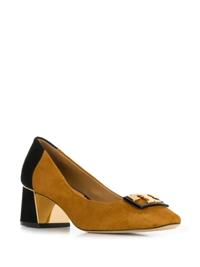 Shop Tory Burch Gigi Pumps In Brown