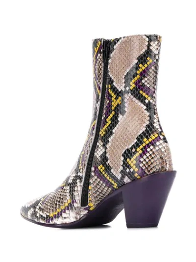 Shop A.f.vandevorst Ankle Boots In Purple