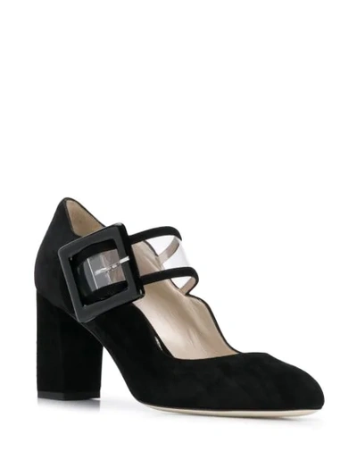 Shop Francesca Bellavita Baby Mary Jane Pumps In Black