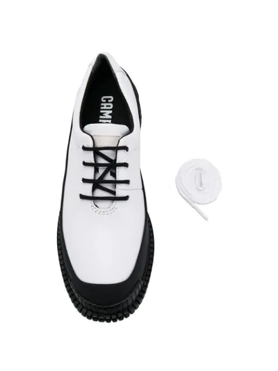 Shop Camper Lace-up Shoes In White