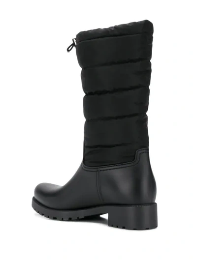 MONCLER GINETTE BOOTS - 黑色