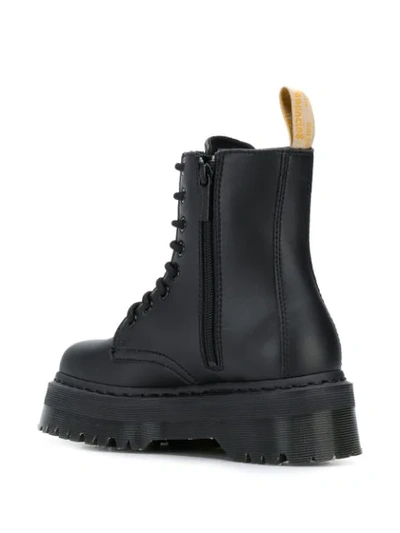 Shop Dr. Martens Vegan Jadon Ii Mono Boots In Black