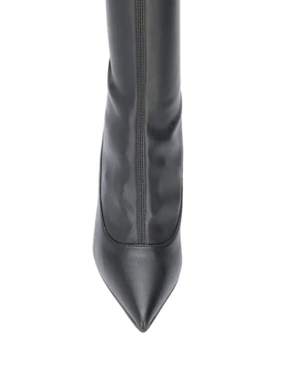 Shop Le Silla Eva Over-the-knee Boots In Black