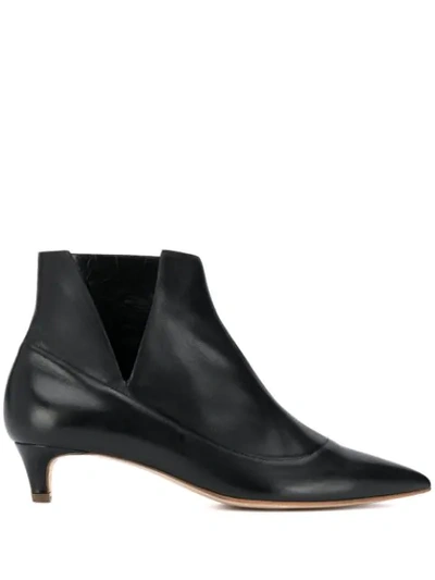 RUPERT SANDERSON FARVIEW HEELED ANKLE BOOTS - 黑色