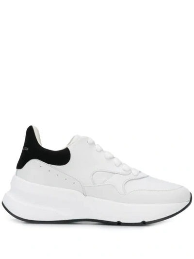 Shop Alexander Mcqueen Chunky Runner Sneakers In White