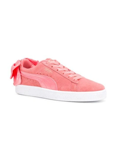 Shop Puma Suede Sneakers In Pink