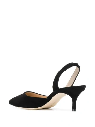 Shop Manolo Blahnik Carolyne 70 Pumps In Black