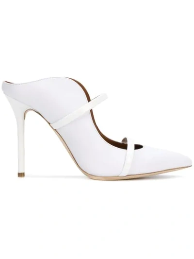 Shop Malone Souliers Maureen Pumps In White