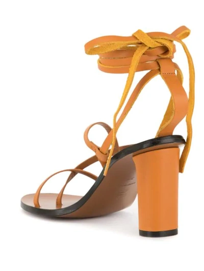 Shop Atp Atelier Adelfia Calvados Pumps In Orange