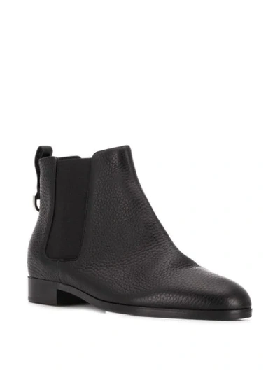 Sergio Rossi Jodie Ring Ankle Boots In Black