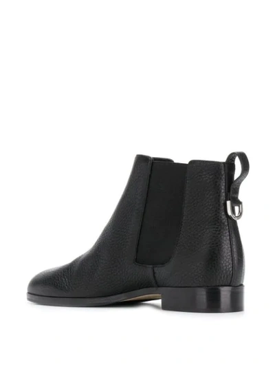 Sergio Rossi Jodie Ring Ankle Boots In Black