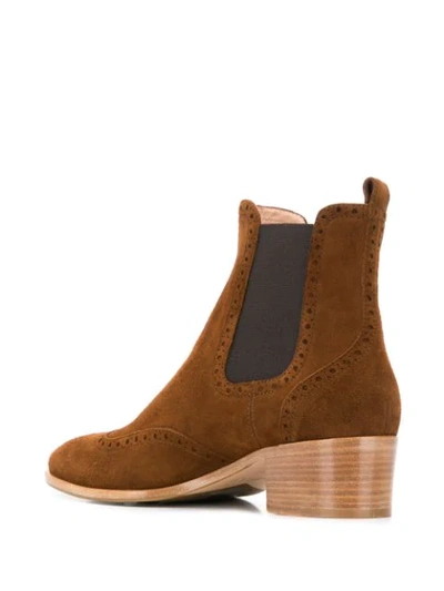 Shop Unützer Comoscio Ankle Boots In Brown