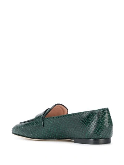 Shop Stuart Weitzman Payson Loafers In Green