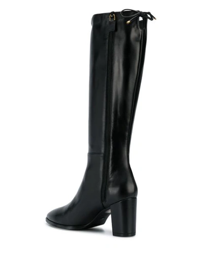 Shop Stuart Weitzman Hettie Mid-calf Boots In Black